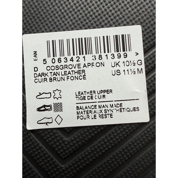 Clarks Men's Cosgrove Apron Dress Shoes
Oxfords Tan Leather Size 11.5M NWT/BOX - Picture 10 of 11